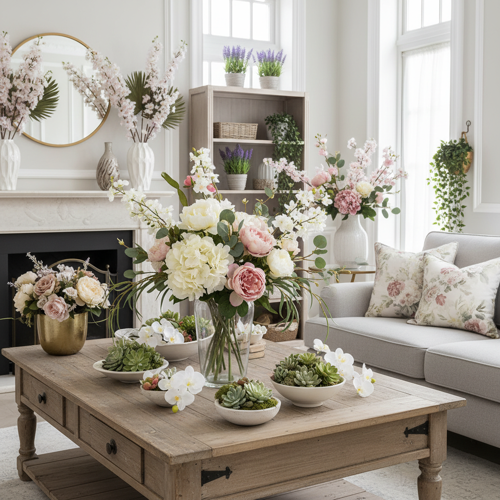 How to Choose the Perfect Artificial Flowers for Home Decoration