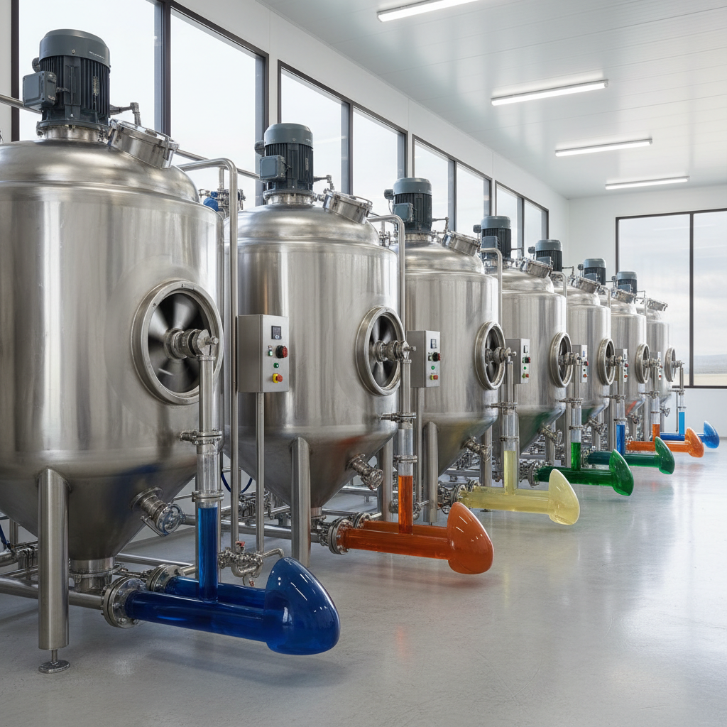 Top 10 Agitator Mixer Tanks for Efficient Mixing Solutions