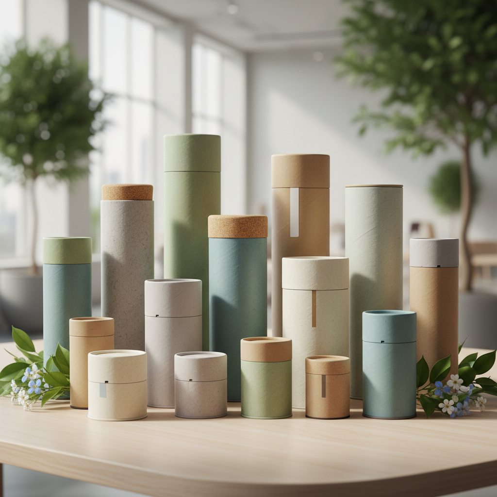 2025 Top 10 Paper Tube Containers for Sustainable Packaging Solutions