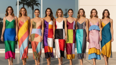 Top 10 Stunning Color Block Slip Dresses You Need in Your Wardrobe