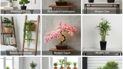 10 Creative Tips for Decorating Your Home with Artificial Plant Bonsai