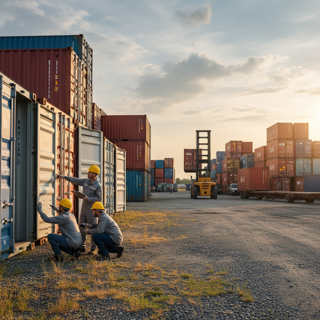 How to Choose Second Hand Containers for Your Next Project Efficiently