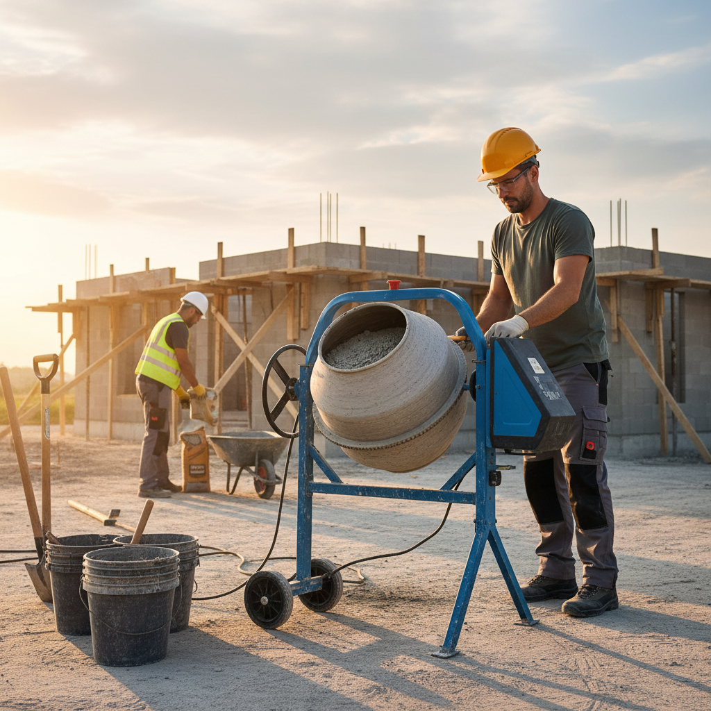 Why You Should Choose an Electric Cement Mixer for Your Next Project