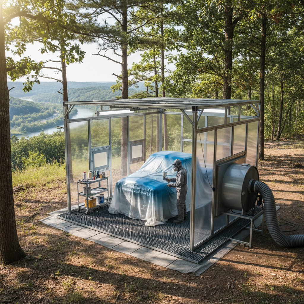 2025 Guide: How to Choose the Best Outdoor Paint Booth for Your Projects