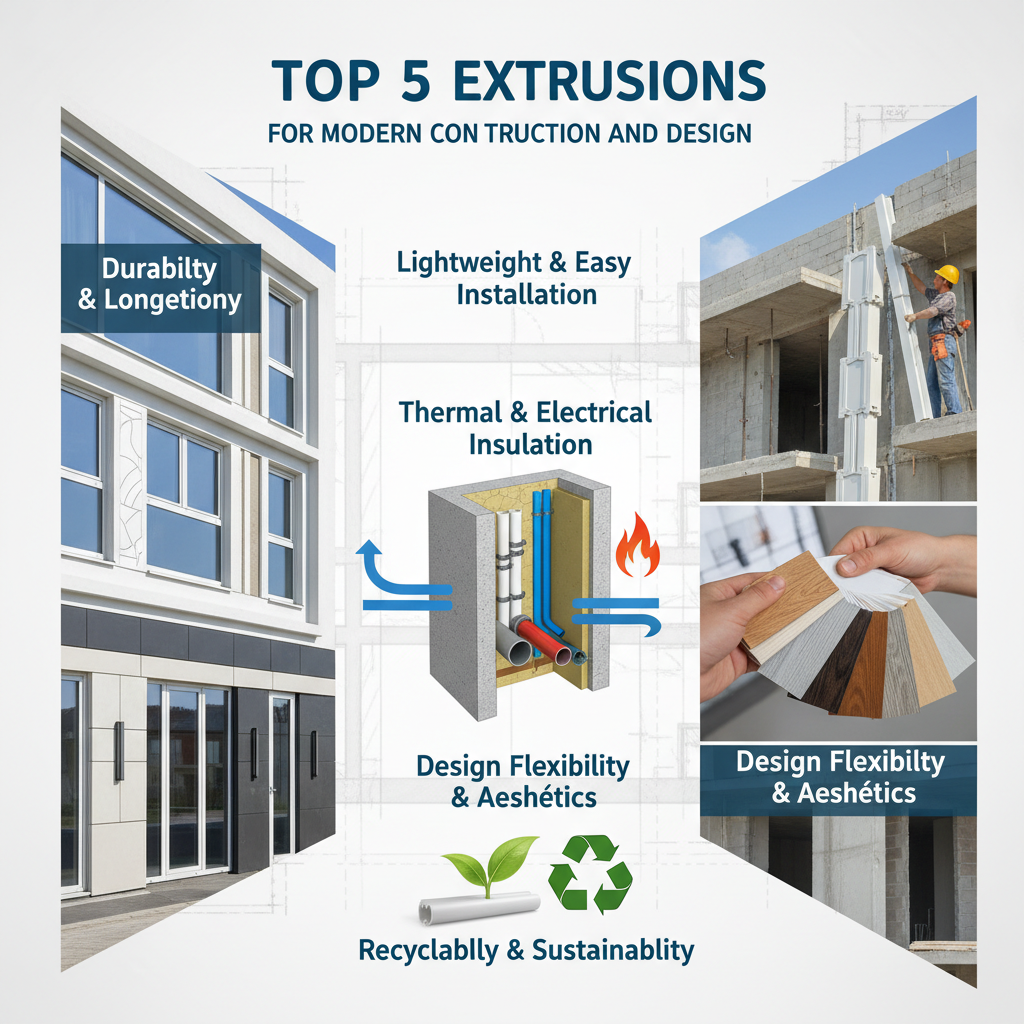 Top 5 Benefits of PVC Extrusions for Modern Construction and Design