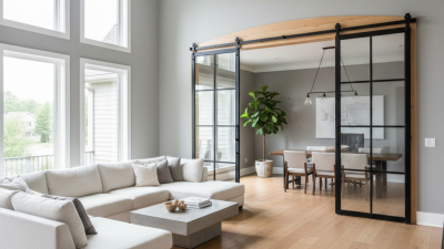 Top 10 Stunning Glass Barn Doors to Transform Your Home Aesthetics