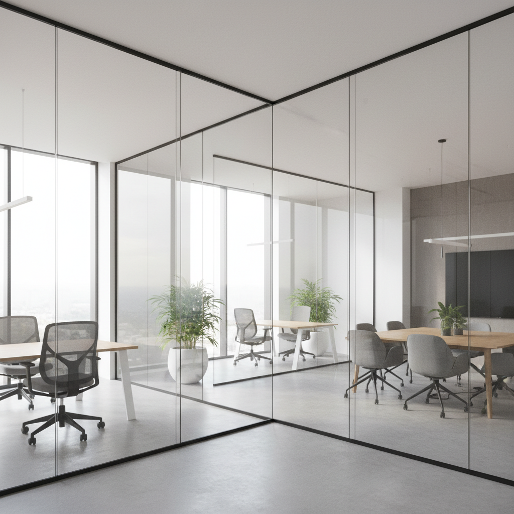 Top 5 Benefits of Fire Rated Glass Partitions for Modern Office Spaces