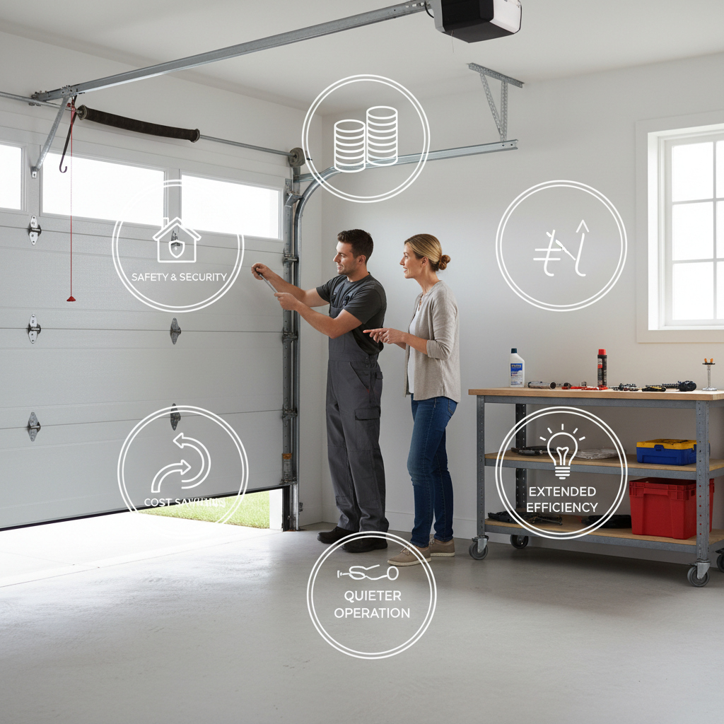 Top 5 Benefits of Garage Door Tune Up for Homeowners Explained