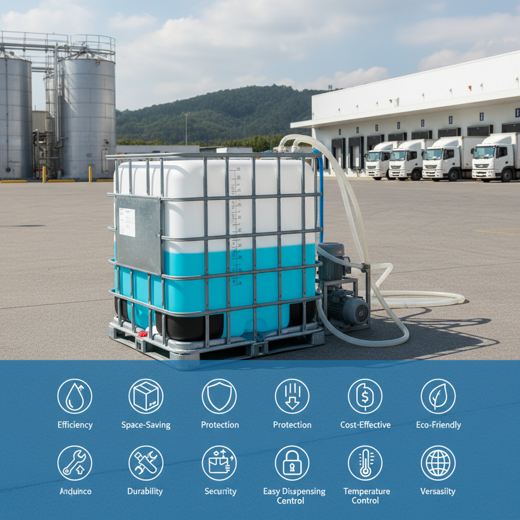 Top 10 Benefits of Using a Tote Tank for Your Liquid Storage Needs