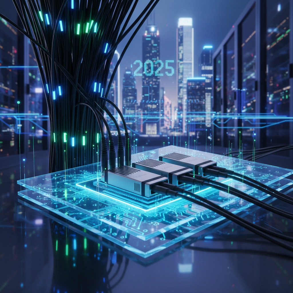 Unlocking 2025 Top+ Digital Solutions: The Rise of 100G QSFP28 Active Optical Cables