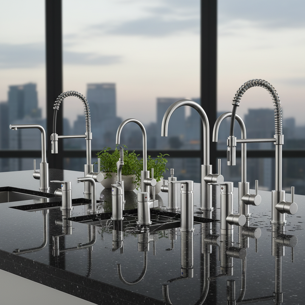 2025 Top Rated Sus304 Stainless Steel Kitchen Faucets for Modern Homes