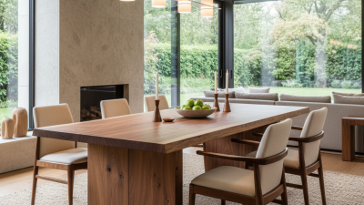 2025 How to Choose the Perfect Solid Wood Dining Table for Your Home