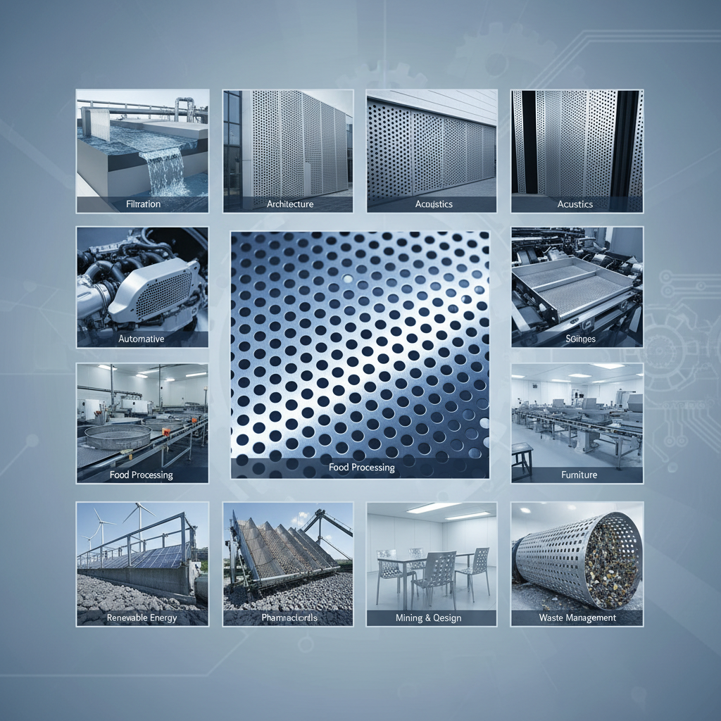 Top 10 Applications of Perforated Stainless Steel Screens in Modern Industries