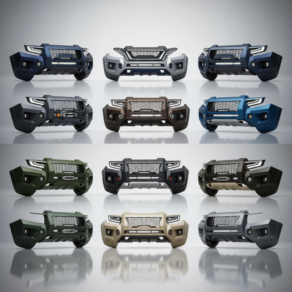 2025 Top 10 Front Bumpers for Ultimate Vehicle Protection and Style