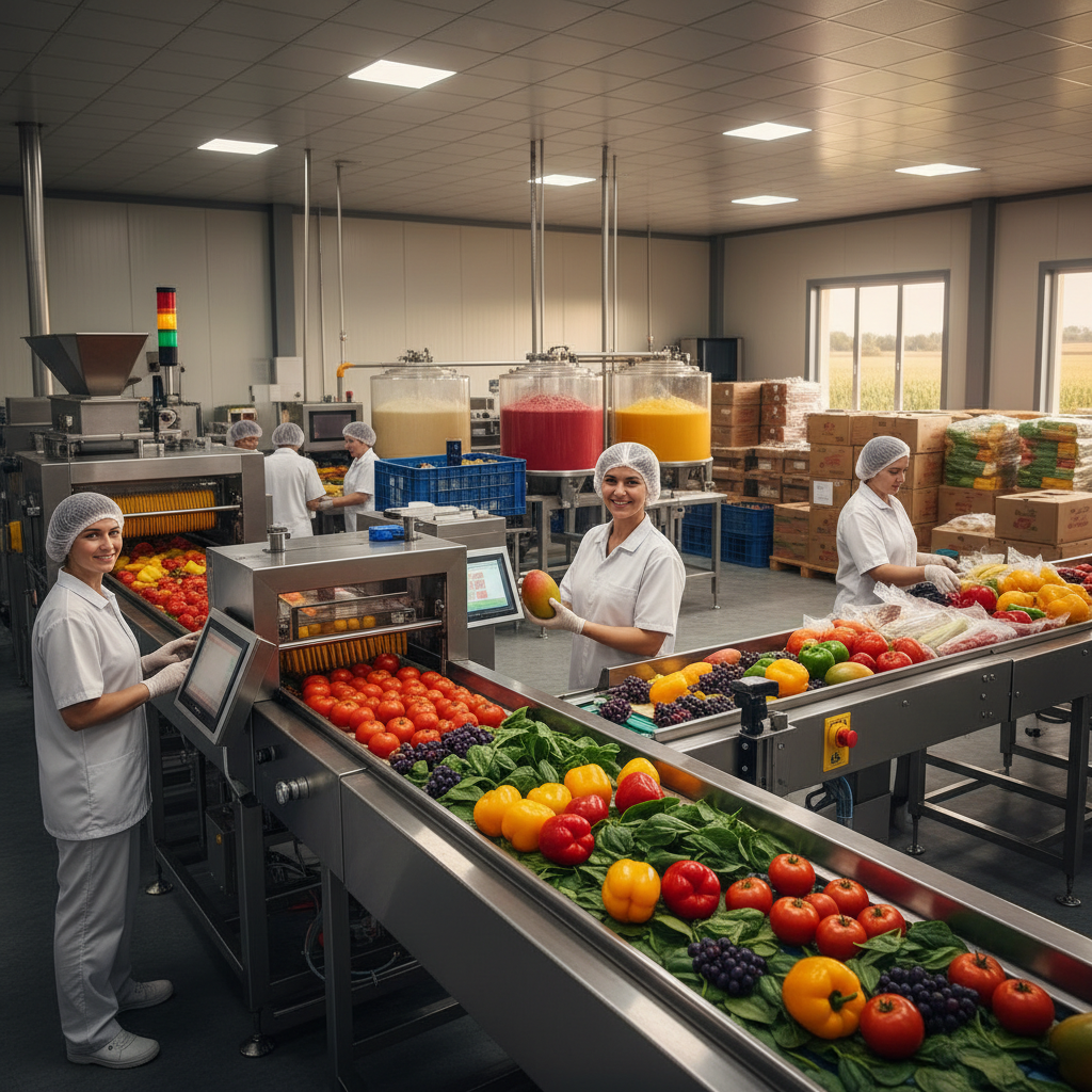 10 Essential Tips for Efficient Fruit and Vegetable Processing: Boosting Yield by 30%!