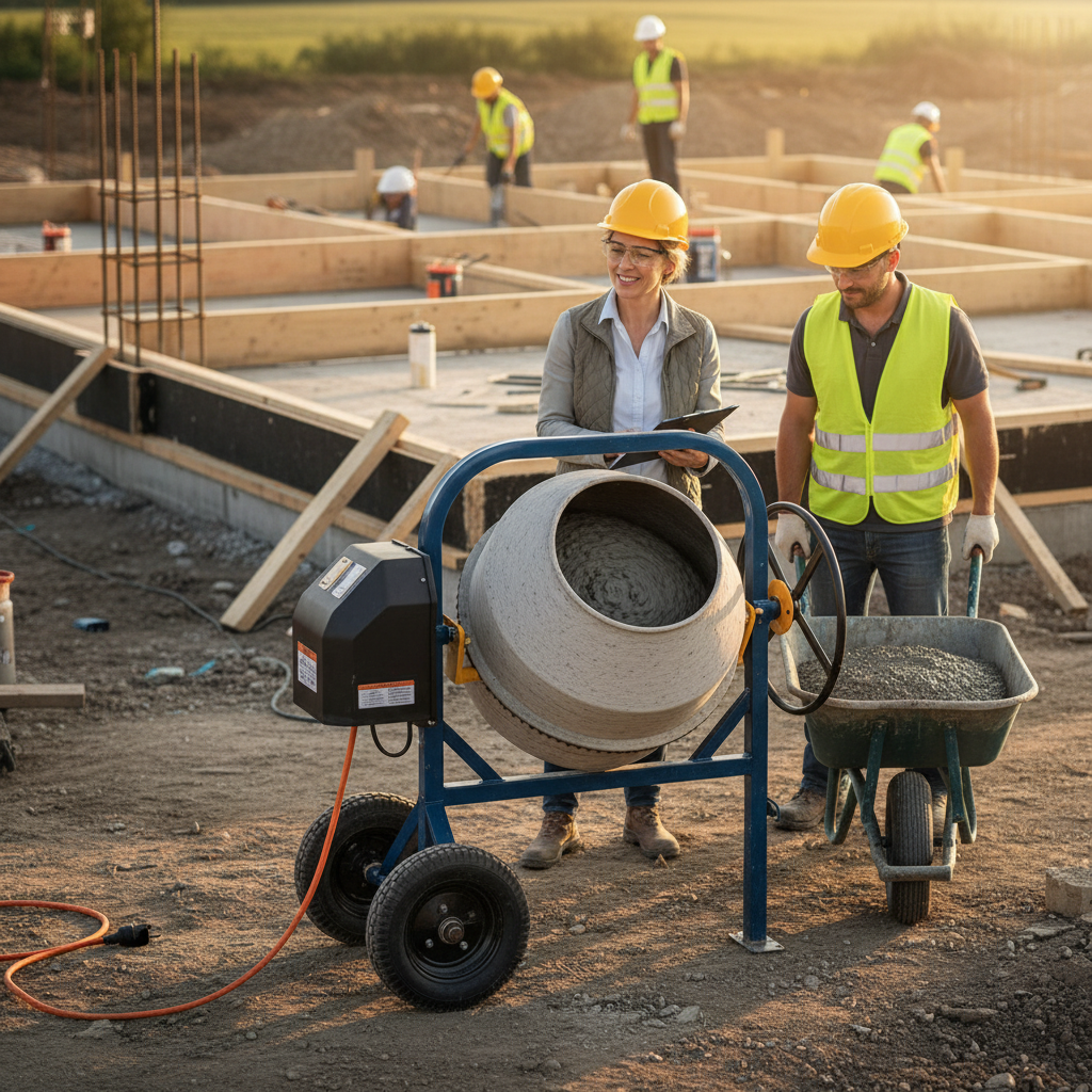 Why You Should Choose an Electric Cement Mixer for Your Next Project