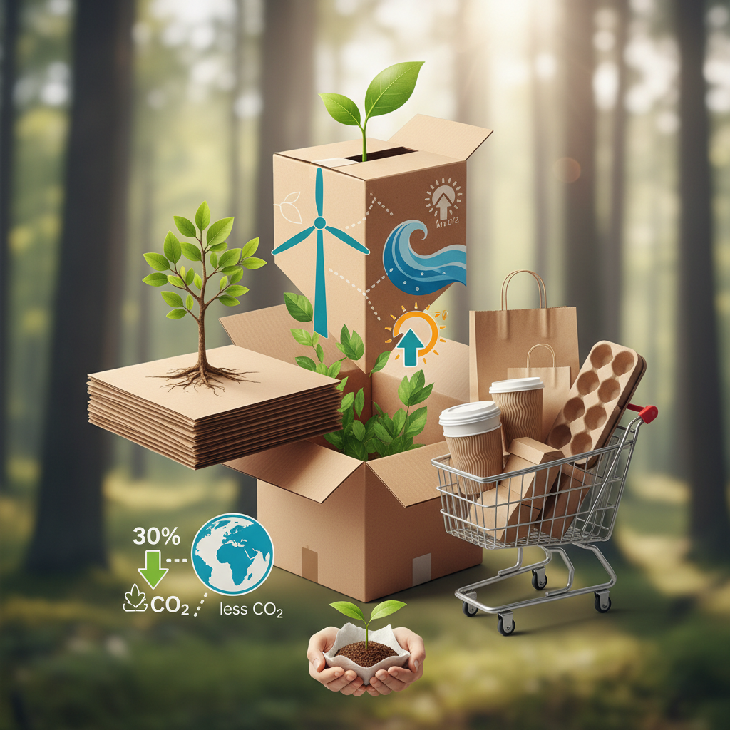 Top 10 Benefits of Paper Packaging: A Sustainable Choice with 30% Less Carbon Footprint
