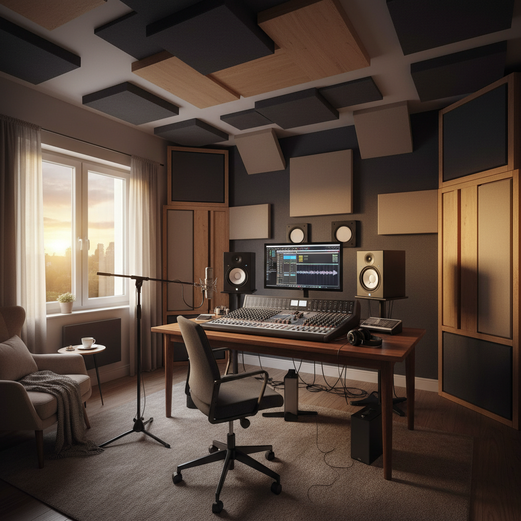 Top 5 Essential Acoustic Treatment Solutions for Home Studios