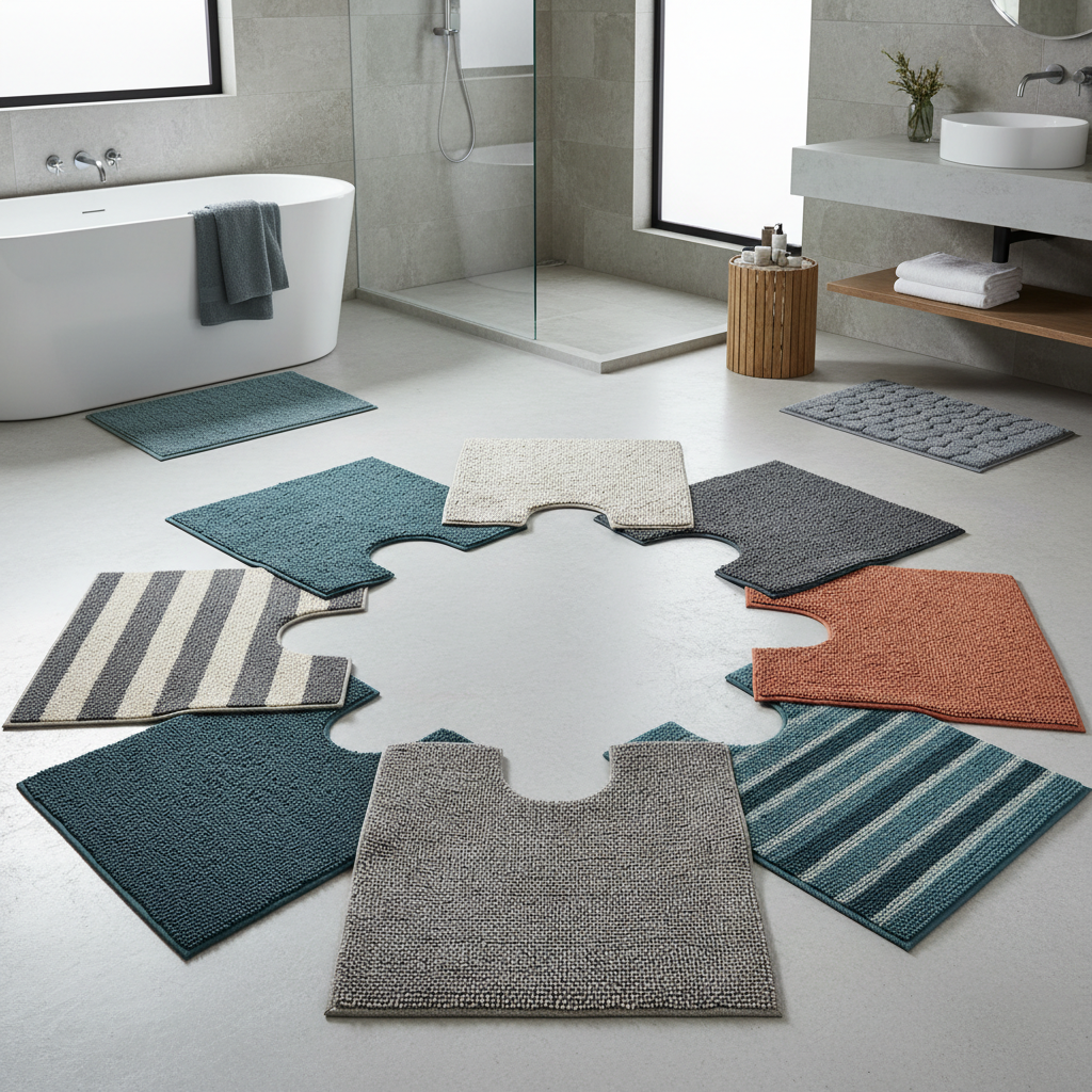 10 Best Bathroom Floor Mats Set for Ultimate Comfort and Style