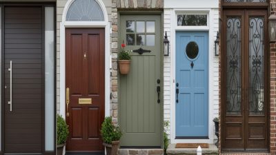 Top 5 Stylish Outside Doors to Enhance Your Home's Curb Appeal