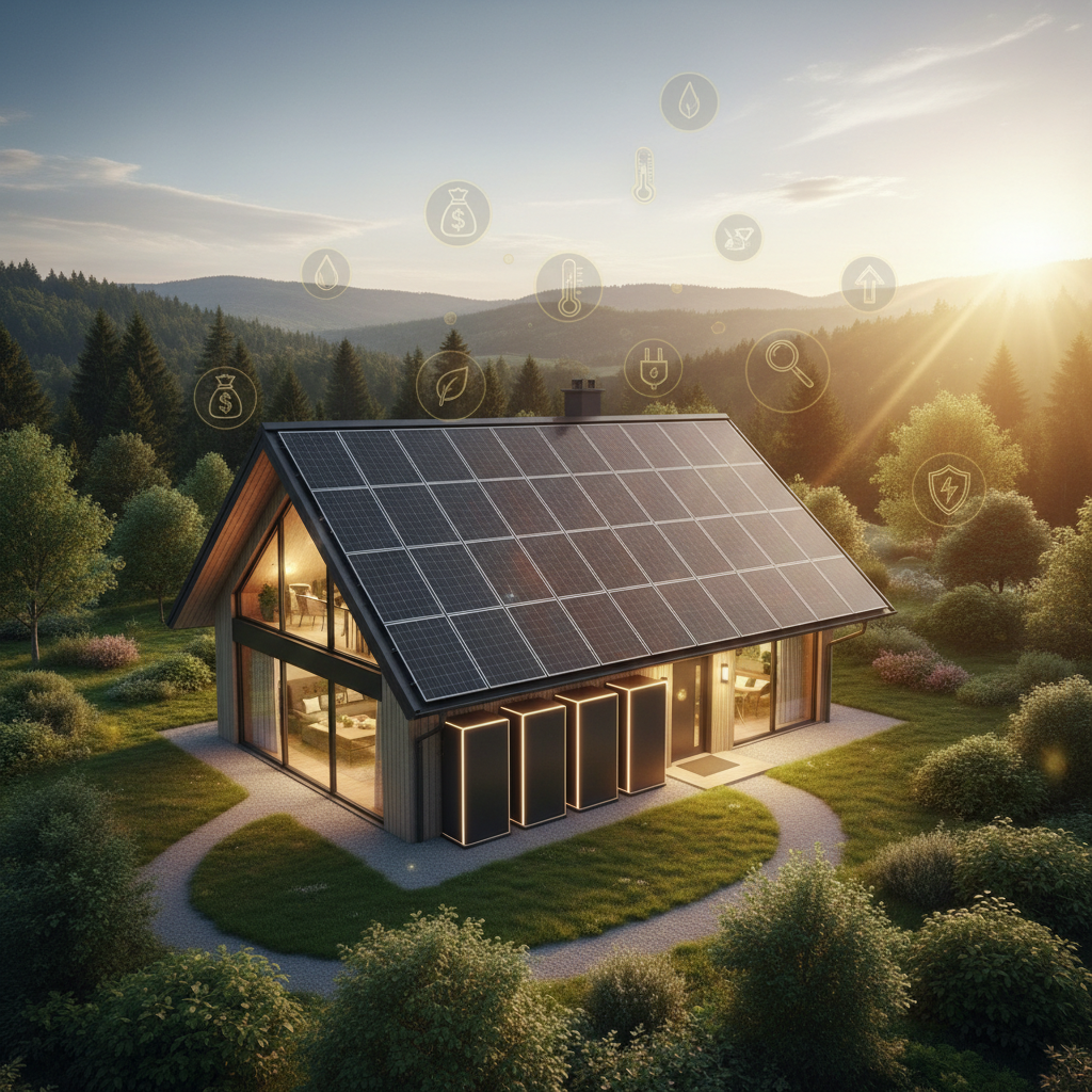 Top 10 Benefits of Solar Panel and Battery System for Home Energy Savings