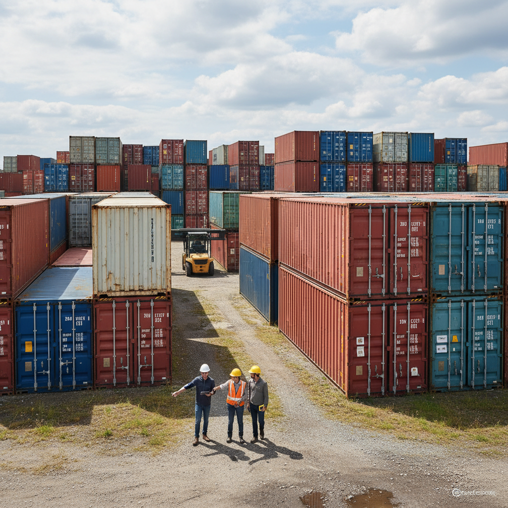 How to Choose Second Hand Containers for Your Next Project Efficiently