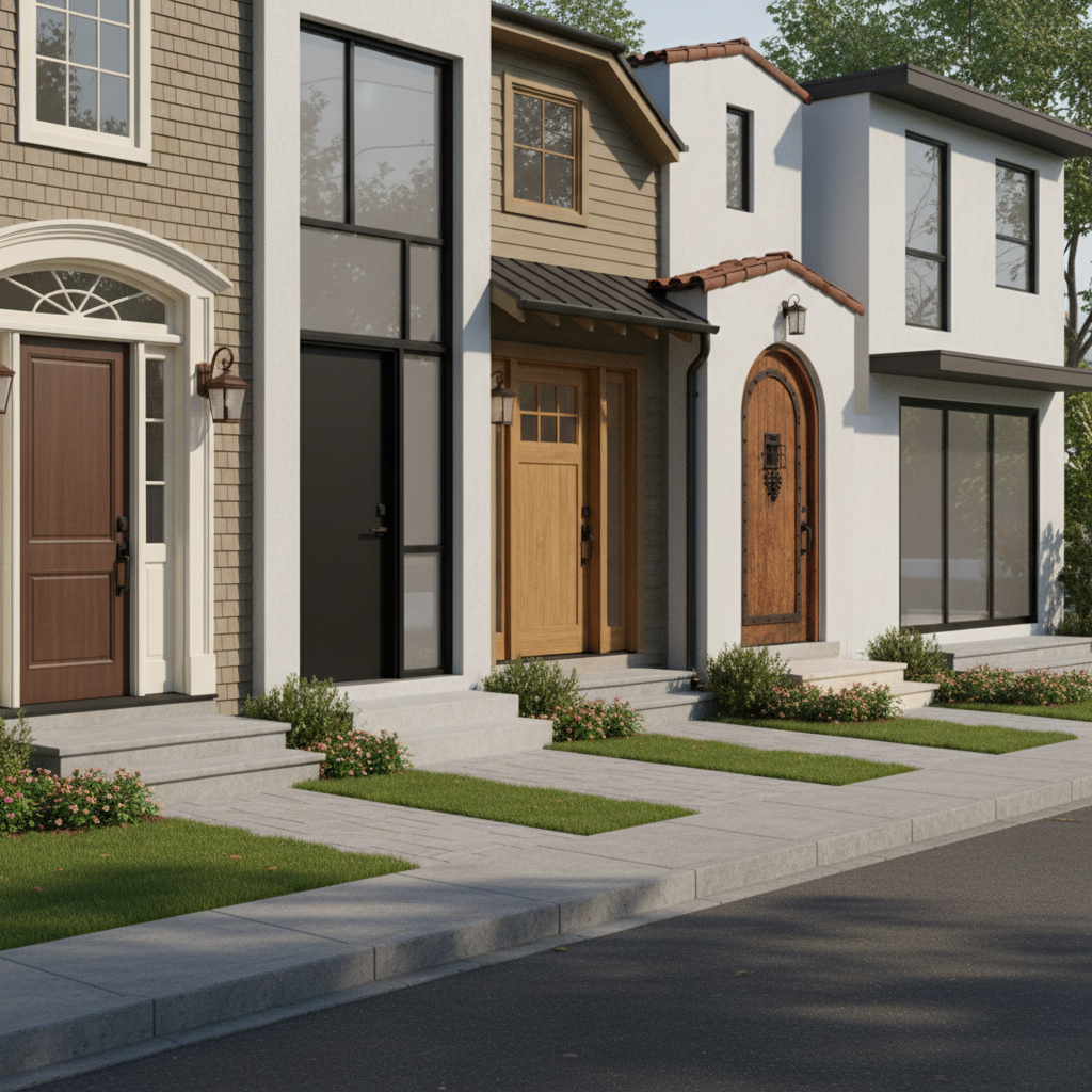 How to Choose the Perfect House Doors for Your Home's Style and Security