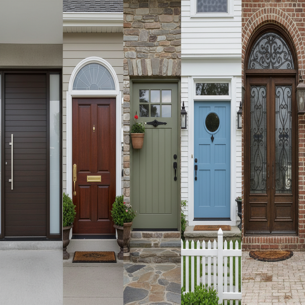 Top 5 Stylish Outside Doors to Enhance Your Home's Curb Appeal