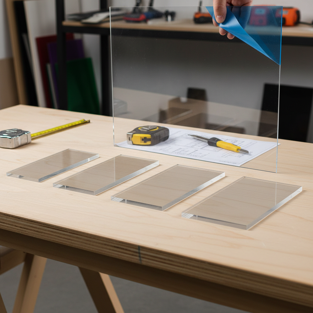 Top 5 Benefits of Using Plexiglass Sheets Cut to Size for Your Projects