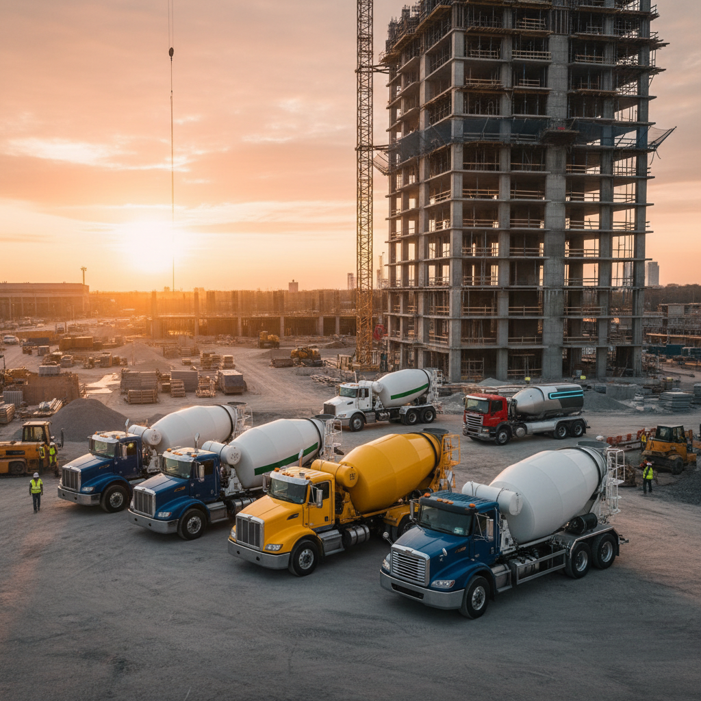 Top 5 Concrete Mixer Trucks for Efficient Construction Projects