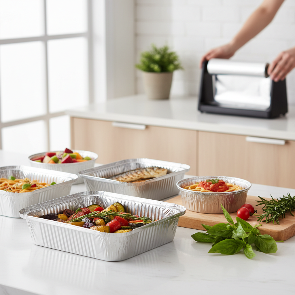 Top 5 Benefits of Using Aluminium Foil Containers for Food Storage