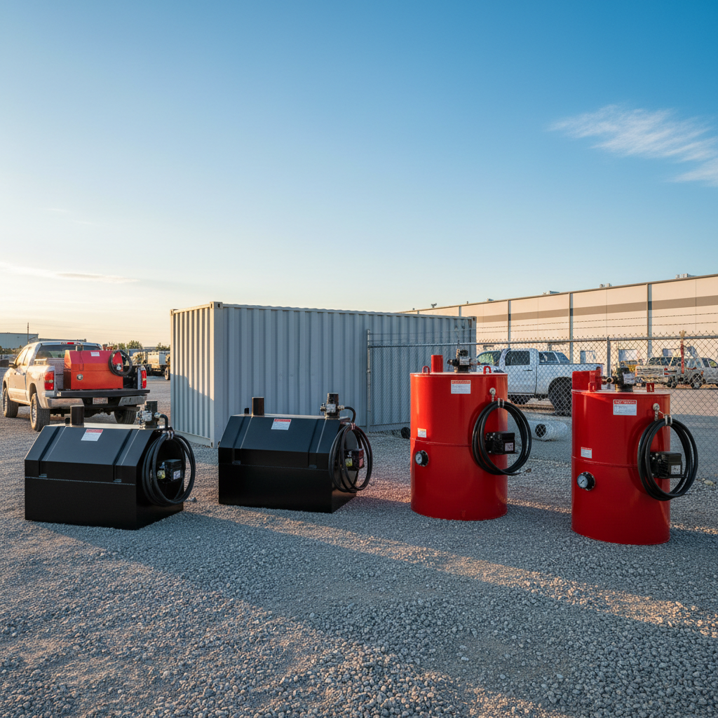 Top 5 Diesel Transfer Tanks with Pump for Efficient Fuel Management