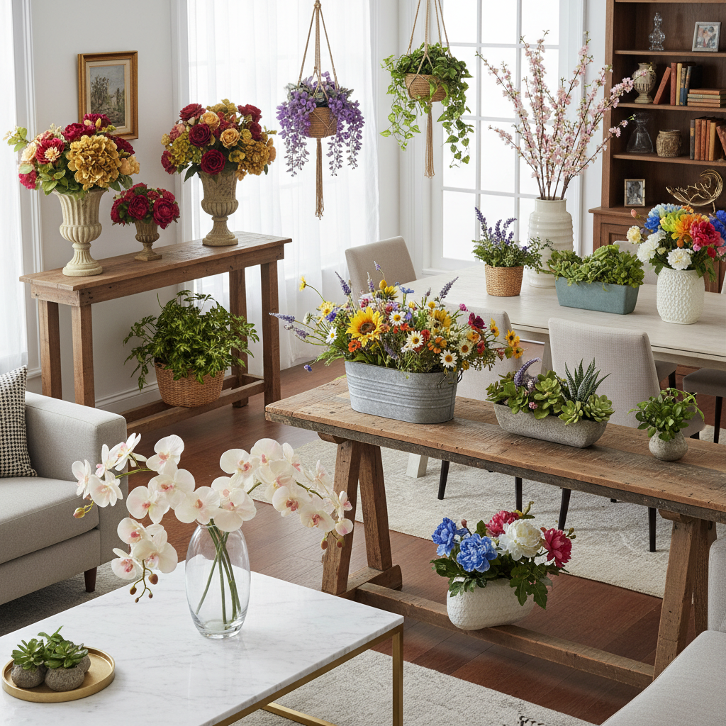 10 Best Floral Silk Plants to Elevate Your Home Decor in 2023