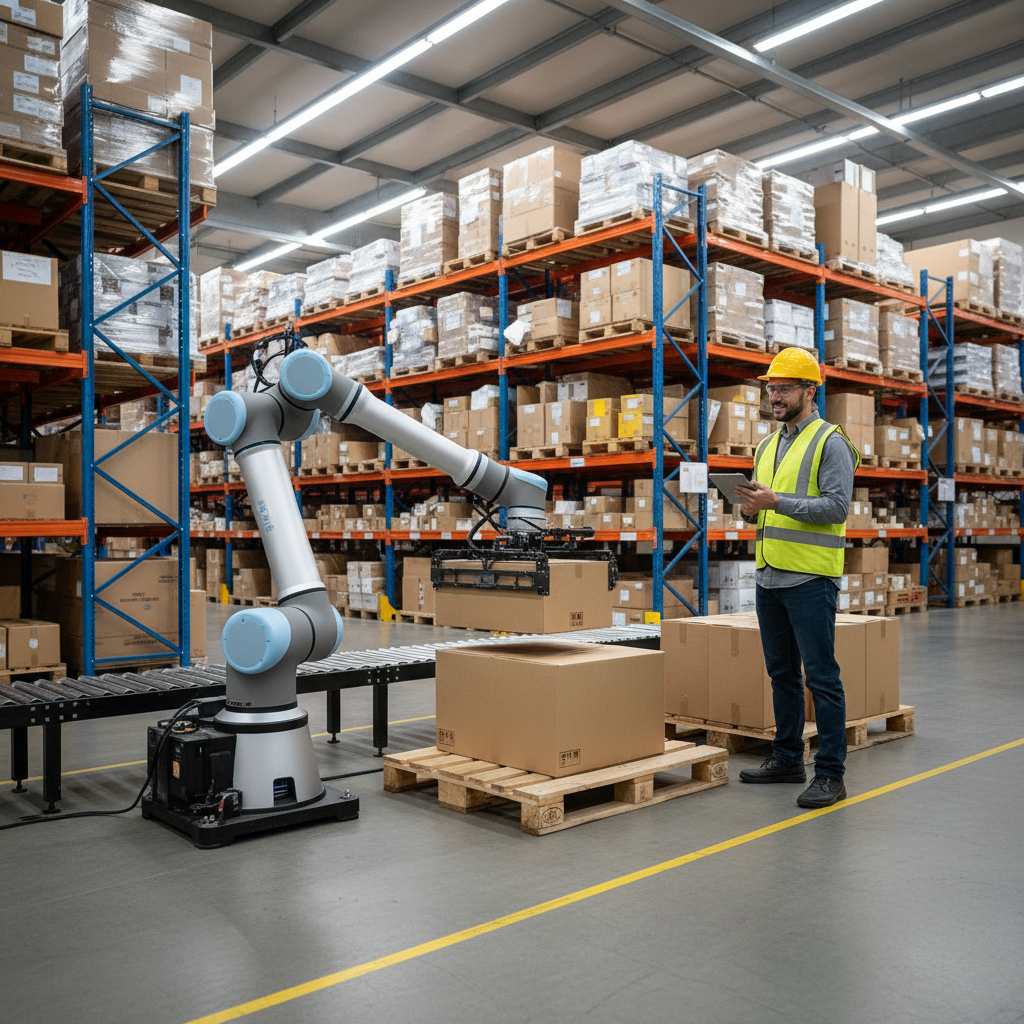 Top 10 Benefits of Using Cobot Palletizers in Modern Warehousing