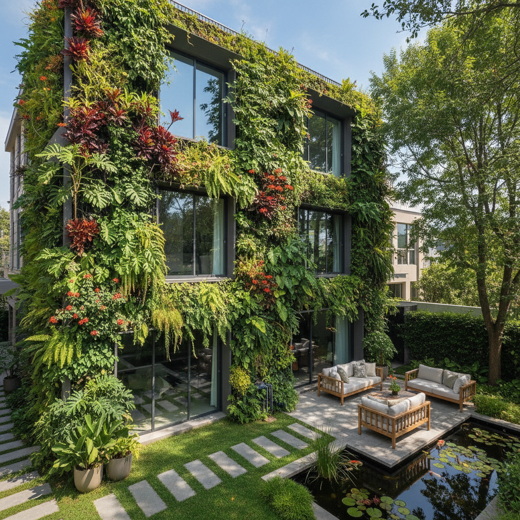 Top 10 Benefits of Installing a Vertical Green Wall for Your Home and Garden