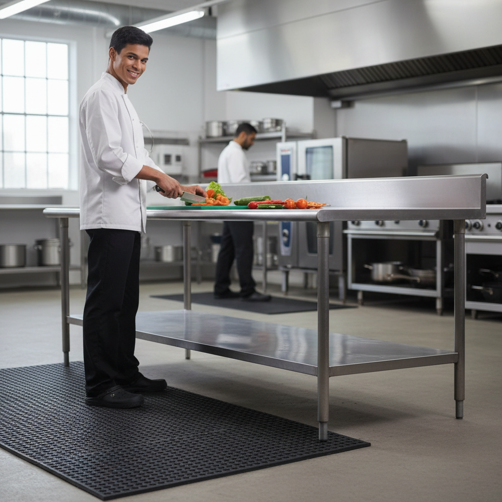 Top 5 Benefits of Using Large Rubber Safety Mats for Your Home and Workplace