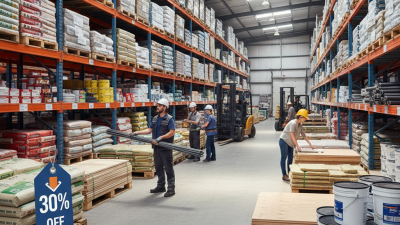 Top 10 Discounts on Building Supplies: Save Up to 30% on Essential Materials