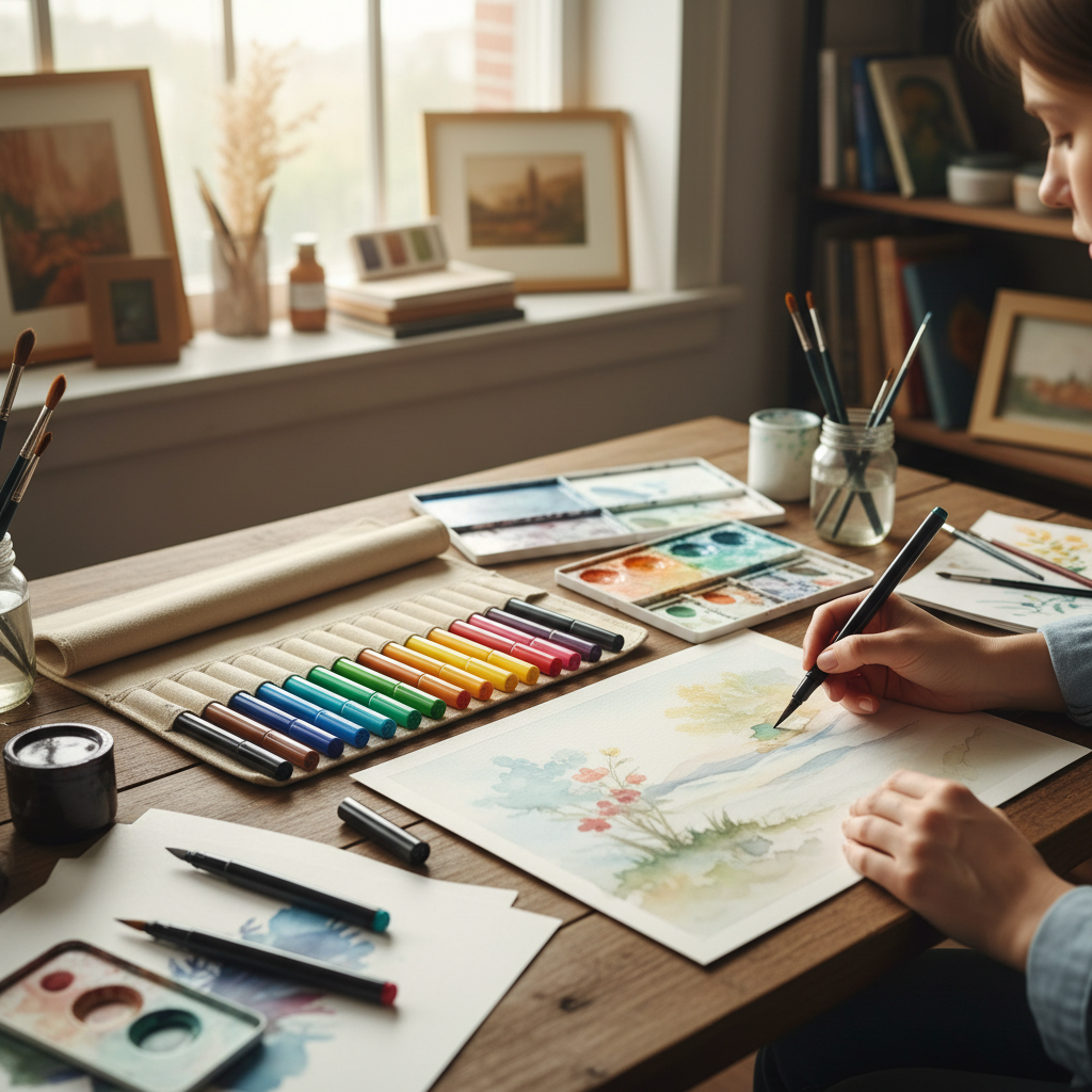 Why Soft Head Watercolor Pens Are Essential for Every Artist's Toolkit