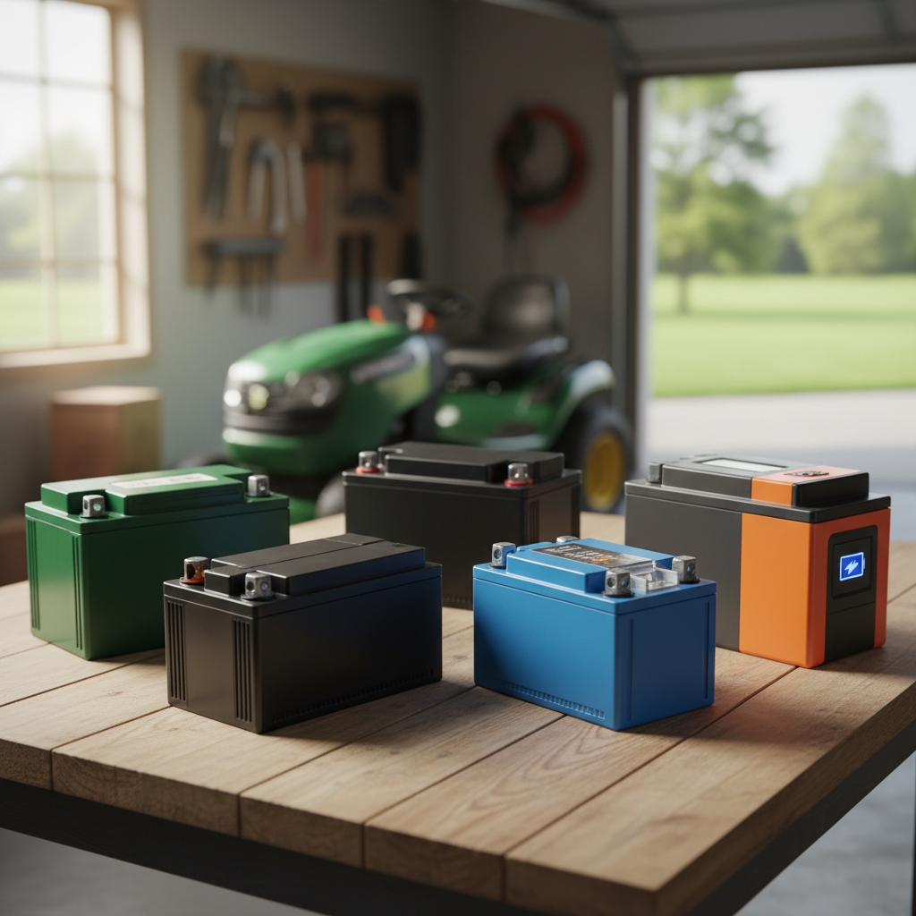 Top 5 Lawn Mower Tractor Batteries for Ultimate Performance and Longevity