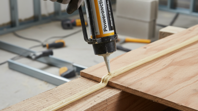 10 Essential Tips for Using Strong Construction Adhesive Effectively