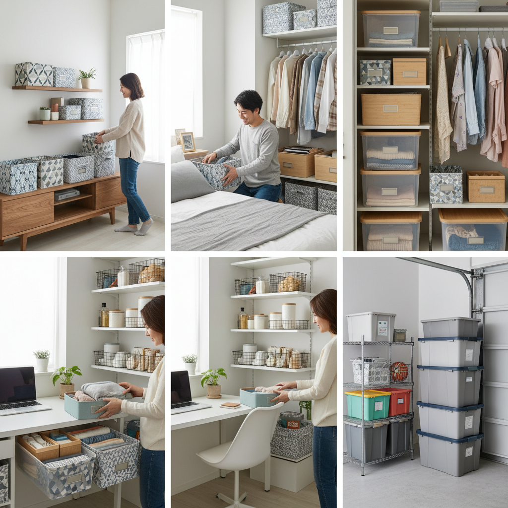 Top 5 Storage Box Ideas for Organizing Your Home Efficiently