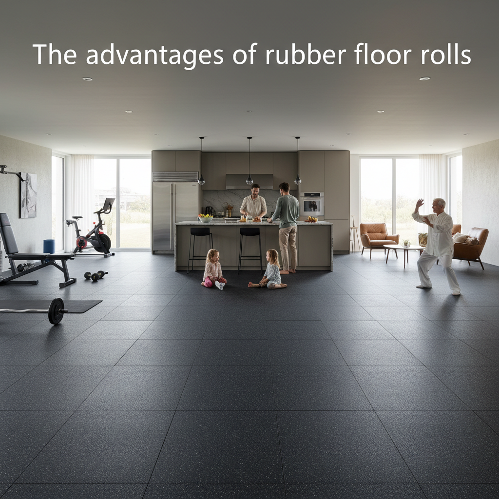 Top 10 Benefits of Using Rubber Floor Rolls for Your Home and Business