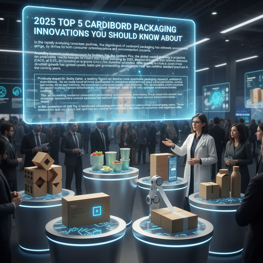 2025 Top 5 Cardboard Packaging Innovations You Should Know About