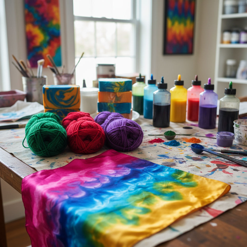 Top 5 Special Dyes for Vibrant and Long Lasting Colors in Your Crafts