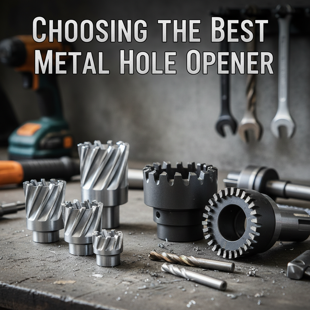 Top 10 Metal Hole Openers: Boost Efficiency in Your Drilling Projects