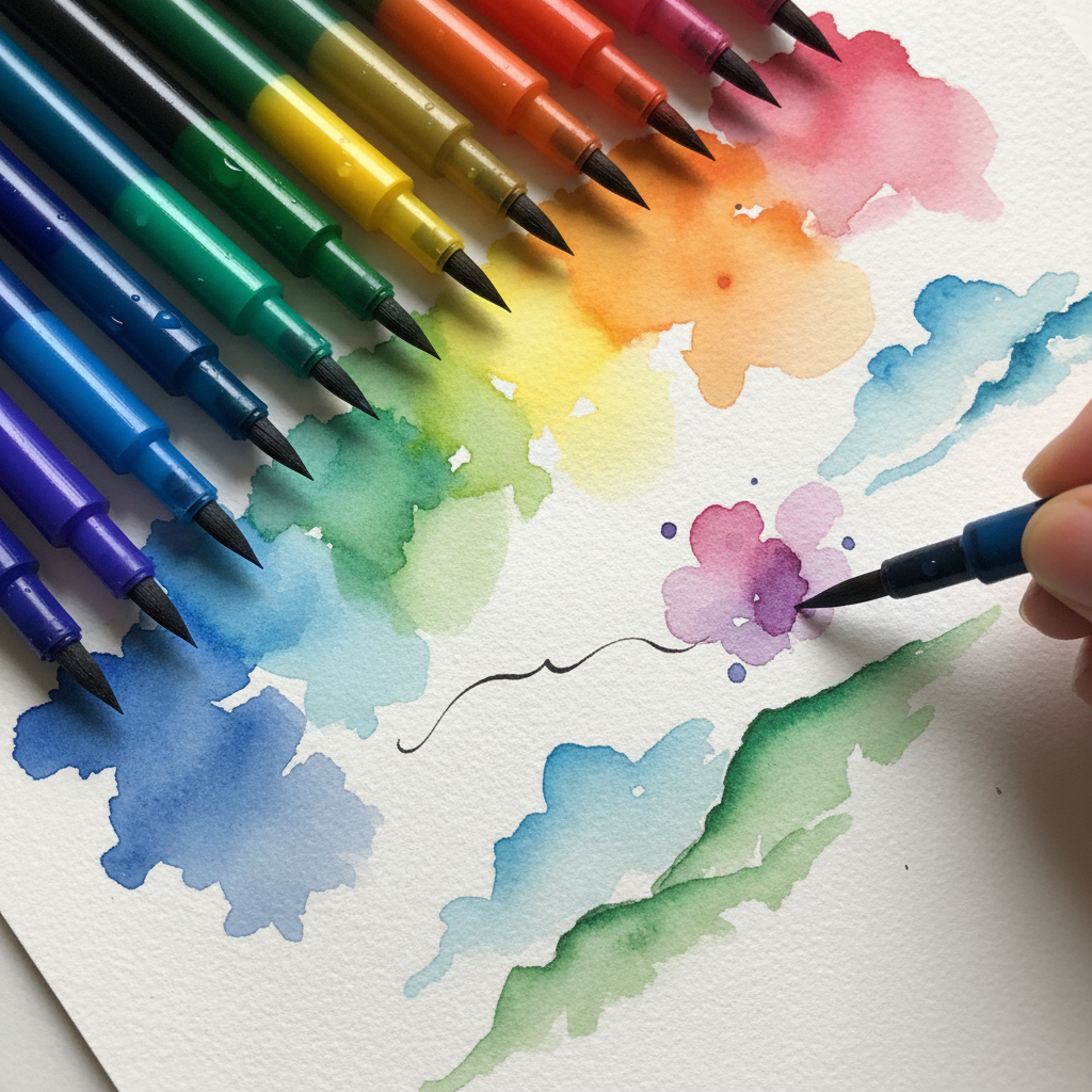 Why Soft Head Watercolor Pens Are Essential for Every Artist's Toolkit