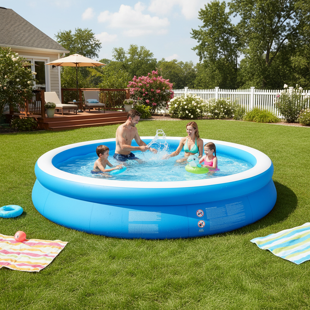 Why Inflatable Swimming Pools Are the Best Choice for Summer Fun