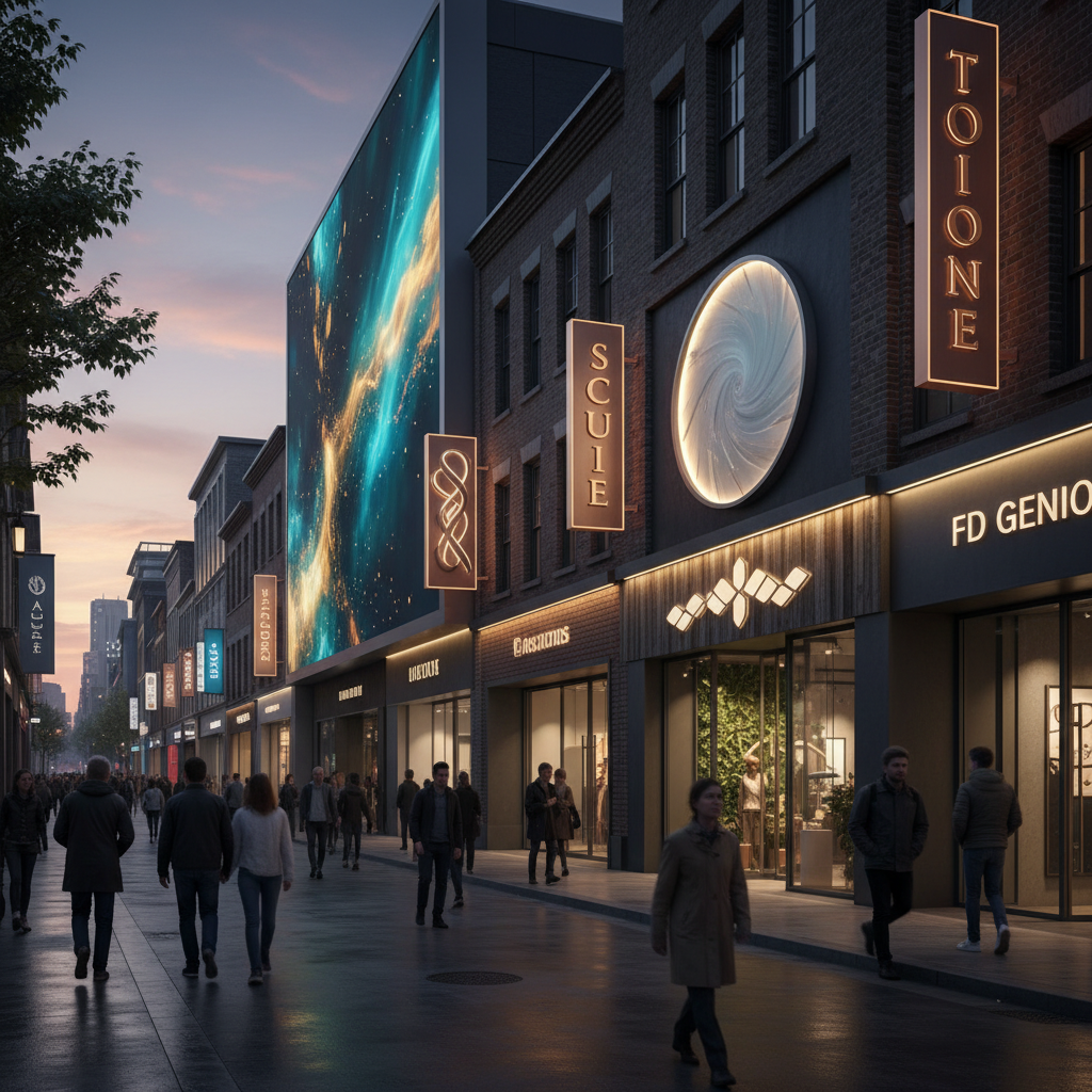 2025's Top 10 Outdoor Wall Signage Solutions for Your Business Needs