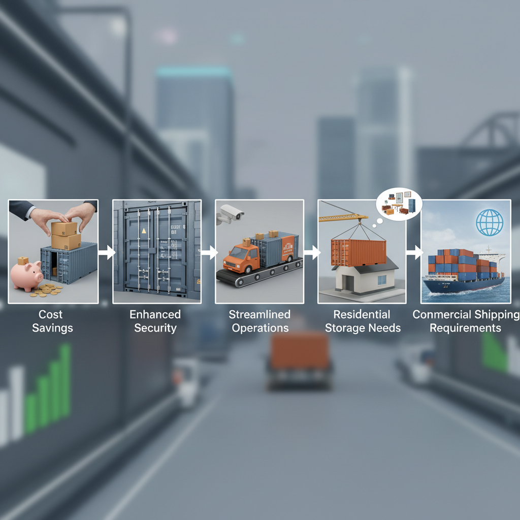 2025 Top 5 Benefits of Using 10ft Containers for Storage and Transport Solutions