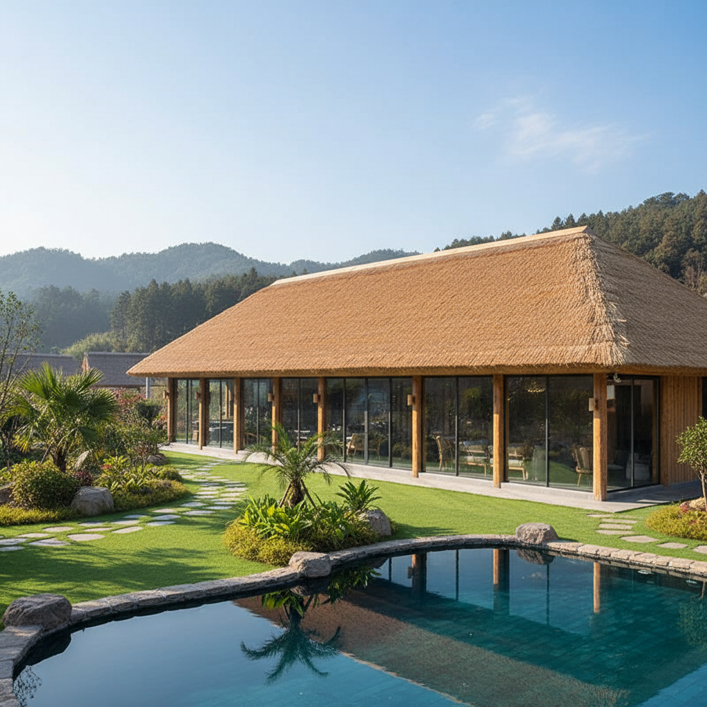 What is Plastic Artificial Thatch and How to Use It in Your Projects